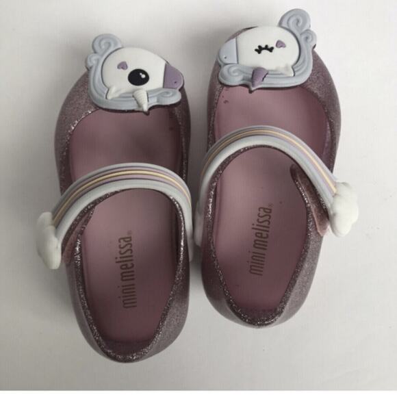 Mini Melissa Ultragirl Unicorn Flats Size 6 - Picture 8 of 11
